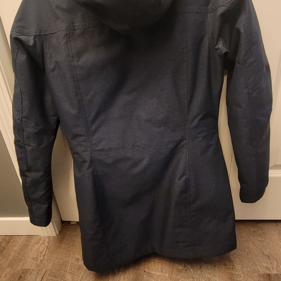 Columbia Hooded Winter Jacket, Women's size XS, Navy - Picture 6 of 7